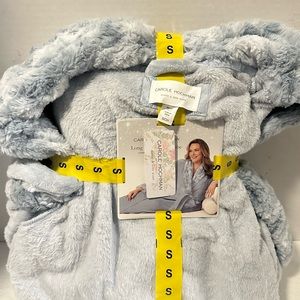 Carole Hochman long plush wrap robe.